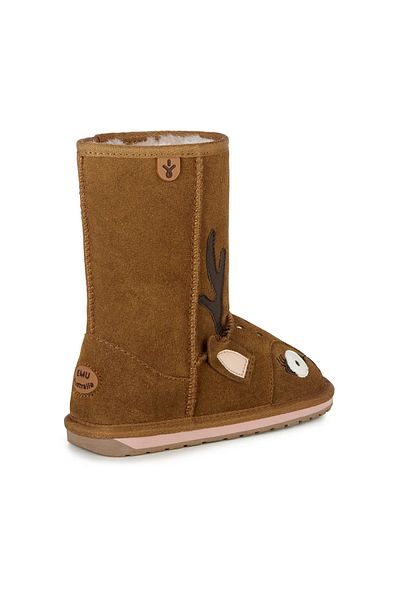 EMU Australia Deer Chestnut Unisex Kids Boots