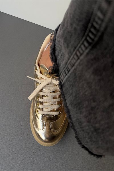 Mupa Shoes ZLATÁ dámská sportovní obuv
