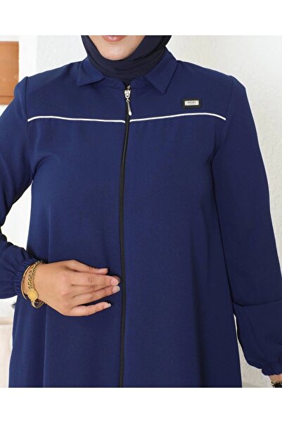 Neva Style Στήθος Piping Λεπτομερής Καπάκι - Navy Blue