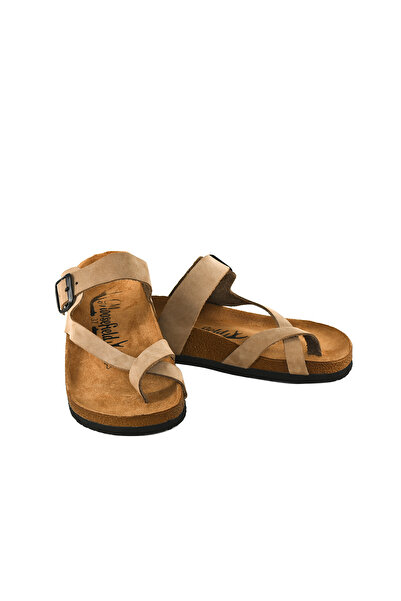 Moosefield Genuine Leather Powder Women's Slippers