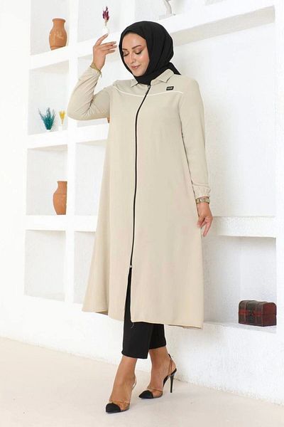 Neva Style كوب متوسط ​​الحجم مع تفاصيل تزوير ومواسير - كريمي / K0103