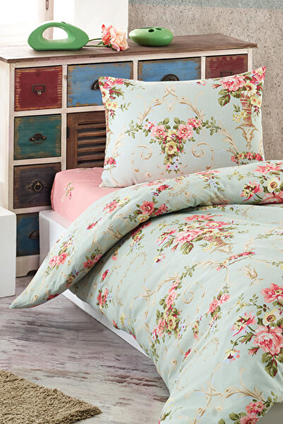 Eponj Home Tek Kişilik Kolay Ütülenir Nevresim Takımı Alanur Mint