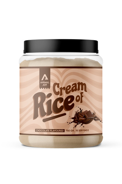 Animal Joy Rice Cream - Pirinç Unu Kreması - Çikolata - 750 gr - 15 servis
