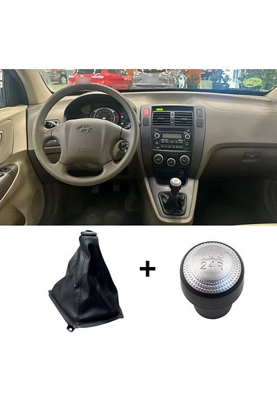 DOĞRU TİCARET AUTO PARTS Hyundai Tucson Gear 5 Forward and Bellows 2004-2009 Model Compatible Knob
