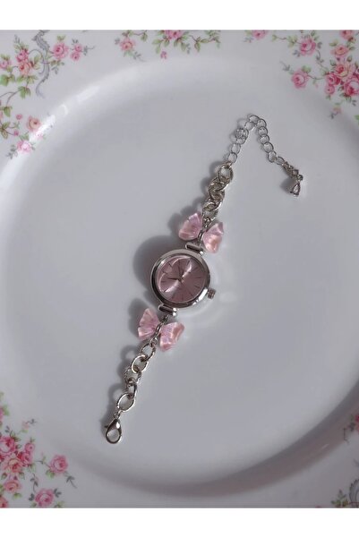Reorah Collection Pink Bow Watch-Pink Ribbon/Bow Watch