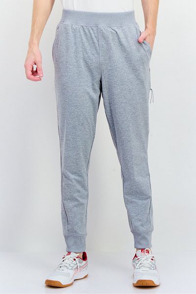 gaiam Men Regular Fit Heather Serenity Flow Jogger Pants, Grey