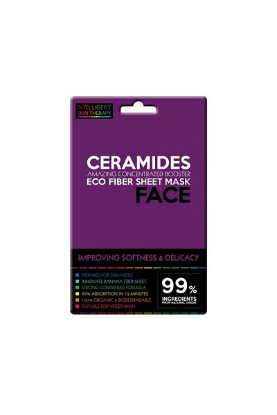Intelligent Skin Therapy Improving Softness & Delicacy Eco Fiber Sheet Mask Face Ceramides