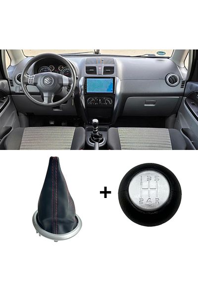 DOĞRU TİCARET AUTO PARTS Suzuki Sx4 Gear 5 Forward and Bellows 2007-2013 Model Compatible Knob