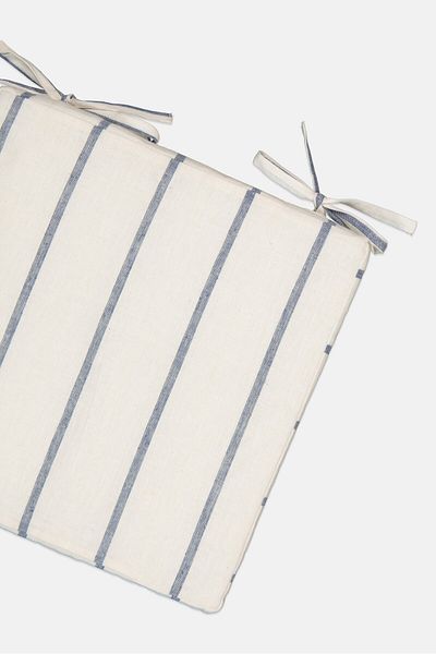 Muy Mucho Removable Chair Cushion 40 X 40 X 3,5 Cm, Off White