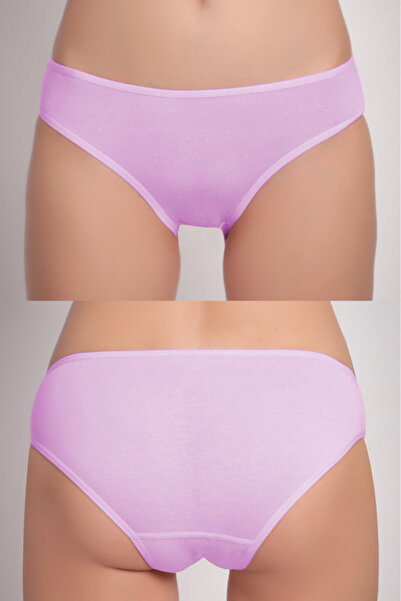 CNT Women's 6-Piece Bikini Panties Special Package in Mixed Color and Flower Pattern Packaging