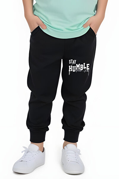 FYK COLLECTİON Humble 84 Printed Boys' Short Sleeve Bottom-Top Suit