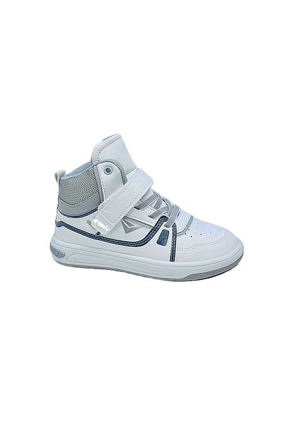 KAFKASLAR AYAKKABI MODEL NOU PANTOFI SPORT PENTRU COPII, ALB PLAT