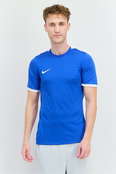 Nike Men Slim Fit Short Sleeve Training Jersey, Blue