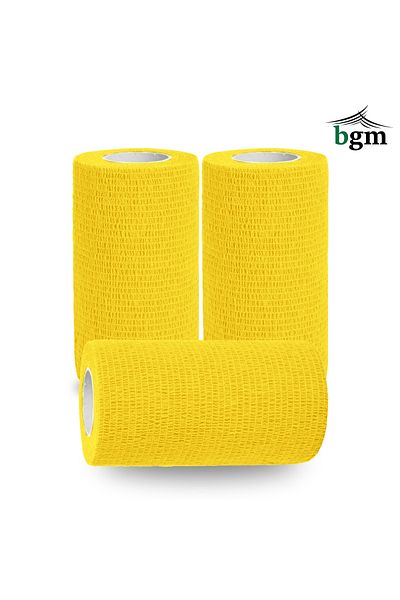 bgm Self-Adhesive Elastic Bandage 10cm X 4.5m Sports Band Coban