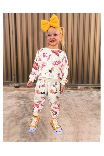 By Piera Beige Color Seasonal Children's Set