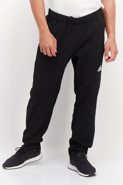 adidas Men Sportswear Fit Brand Logo Track Pant, Black
