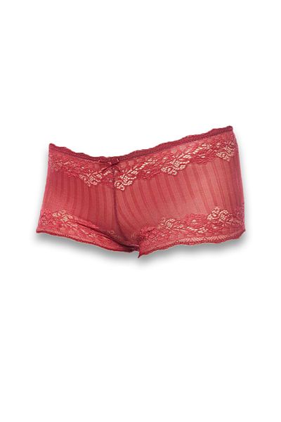 Merry Secret's Pantaloni scurti boxer transparenti cu dantela pentru femei