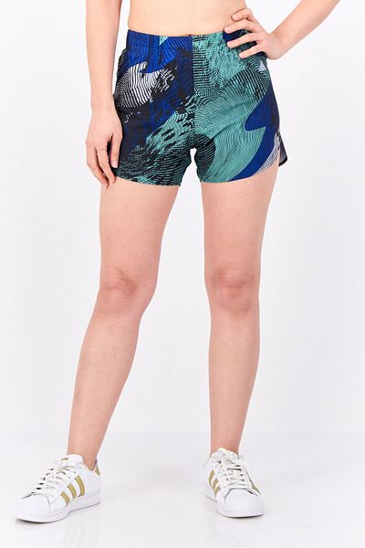 adidas Women Sportswear Fit 2 Inseam Running Shorts, Pastel Green