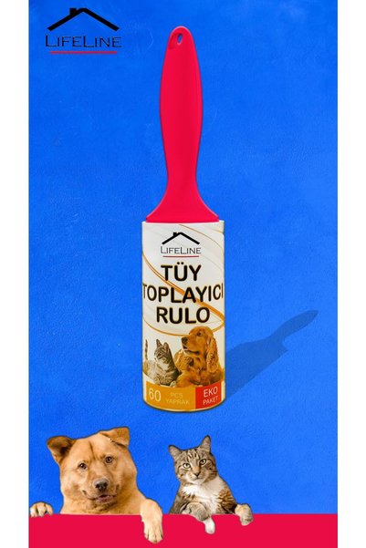 Life Line Eco Hair Collector Roller 3 Pieces Cat Hair Collector Dog Hair Collector