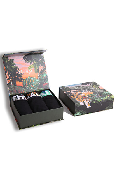 THE PRAIA Animals Premium Boxed 3 buc. Boxer pentru bărbați