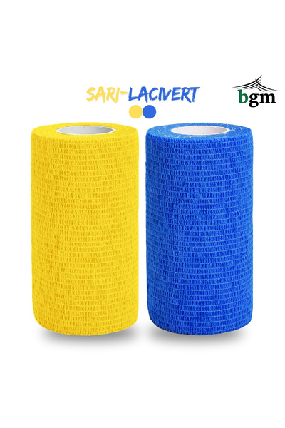 bgm Самозаклеювальна еластична пов'язка 10 см x 4,5 м Спортивна пов'язка Coban