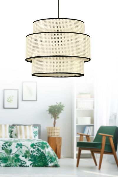 NisaLuce Nisa Luce Satrün - 3 Layer White Cake Pendant Lamp