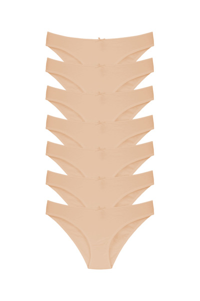 Merry Secret's Chiloți slip din 7 piese, flexibili, flexibili, din Lycra, multicolore