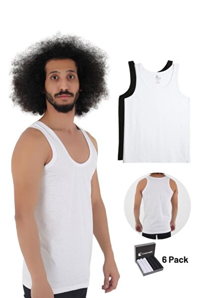 CENNETOĞLU 6 Ανδρικά Βαμβακερά Μπλουζάκια ΟΙΚΟΝΟΜΙΚΟ ΠΑΚΕΤΟ ΣΕ ΕΙΔΙΚΟ ΚΟΥΤΙ