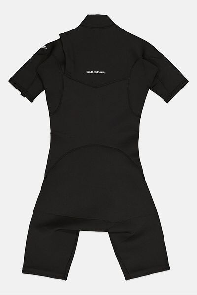 Quiksilver Kids Boy Short Sleeve Spring Suit, Black