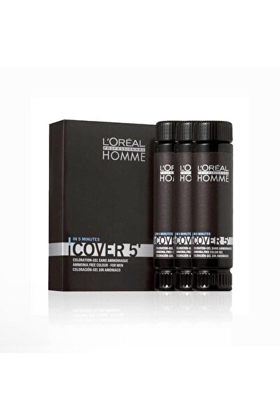 L'oreal Professionnel Pour Homme Cover 5' Erkekler için Amonyaksız Hızlı Saç ...