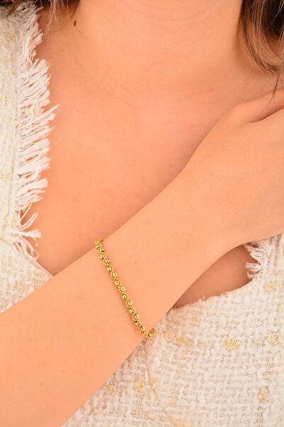 Cebeci Kadın Sarı Süzme Dorikalı Takı Seti