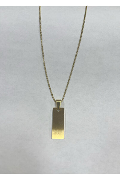 bi'dünya alışveriş Sevgili Çift  Trend model Çelik Plaka Kolye