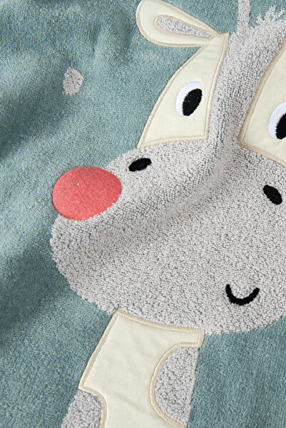 Casadora Baby Велюровий рушник із зображенням жирафа — 50x90 см