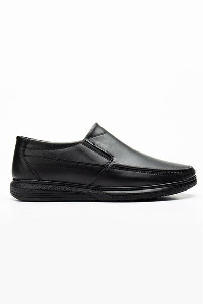MY GROSS SHOES Men's Full Orthopedic Gel Daily Black Casual Shoes