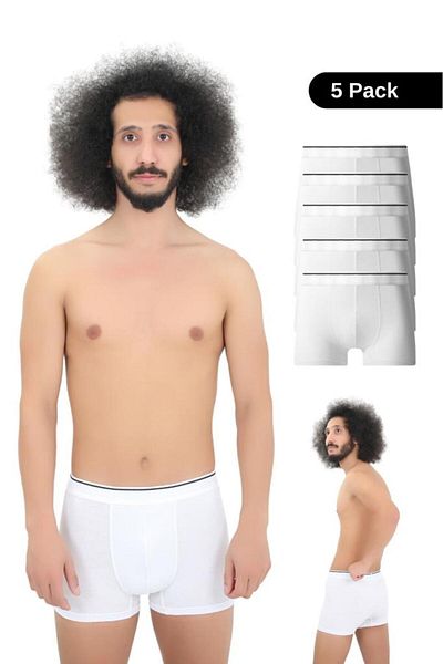 andredimoda Ανδρικά βαμβακερά Lycra Boxers 5 Pack Premium Πακέτο Προίκας Ειδικού Σχεδιασμού