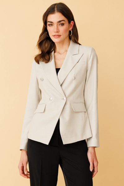 Ekol Kruvaze Düğmeli Ceket