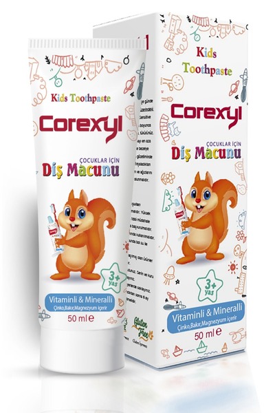 COREXYL معجون أسنان للأطفال بالفيتامينات والمعادن 50 مل