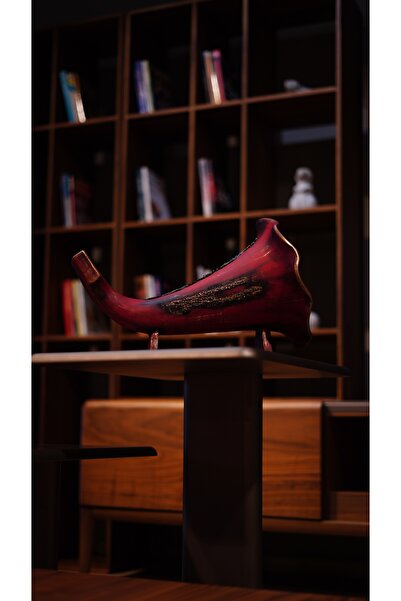 Store El Yapımı Red Dragon Akustik Gramofon (40cm x 27cm)