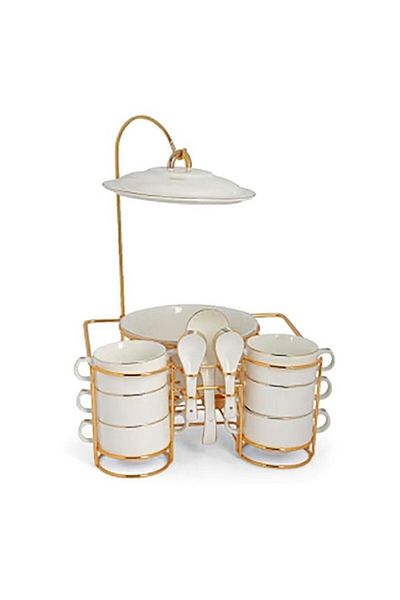 One More 15-Piece Superior Quality Serving Set with Hanger