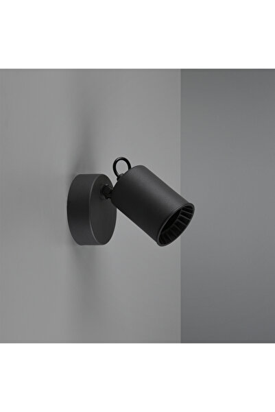 Homelux Spot Pago, 10X9 cm, 1Xgu10, 35 W, metal, negru mat