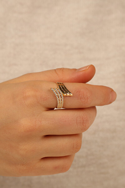 Çgk Çiğdem Gürel Kuyumculuk Aynalı Tarz Altın Yüzük