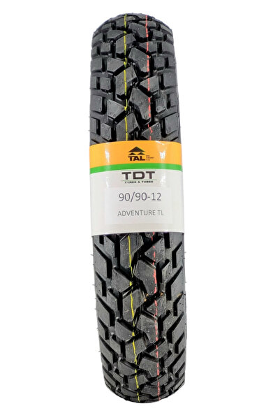 TDT TYRES MOTOSİKLET LASTİĞİ 90/90-12/ ADVENTURE TL (TUBELESS - DUBLEKS)