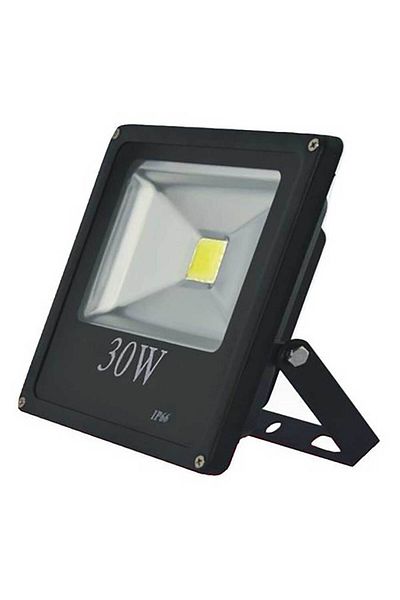 Homelux Led Garden Floodlight, 30 W, Slim, Cool White Light