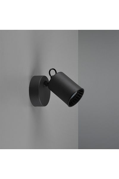Homelux Spot Pago, 10X9 Cm, 1Xgu10, 35 W, Metal, Matt Black