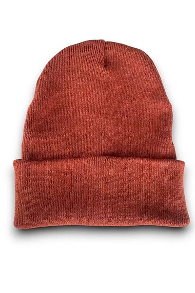 minibuki Brick Colored Beret Hat