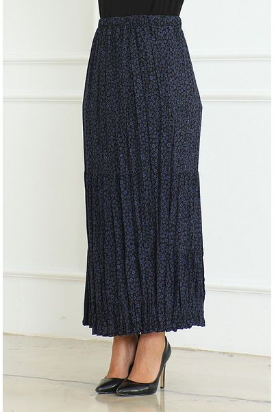 Gelince Fresh Layered Gypsy Large Size Skirt Size 42 44 46 48 50