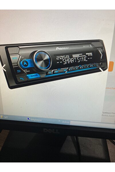 Pioneer pıoneer mvh-s325bt usb bluetooth amfi cikişli
