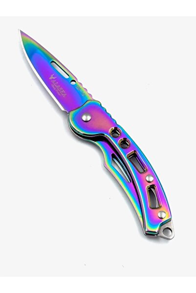 Nokta Outdoor KAMP OUTDOOR  ALASKA  MİNİ CEP  ÇAKI  15 CM KEMER APARATLI KESK...