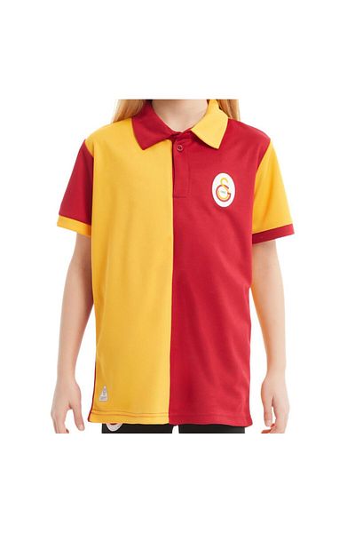Galatasaray Match Day Unisex Kids Polo Shirt - Licensed, Lion Wooden Box