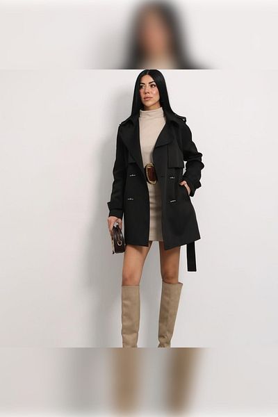 Enter Women's Lined Trench Coat
